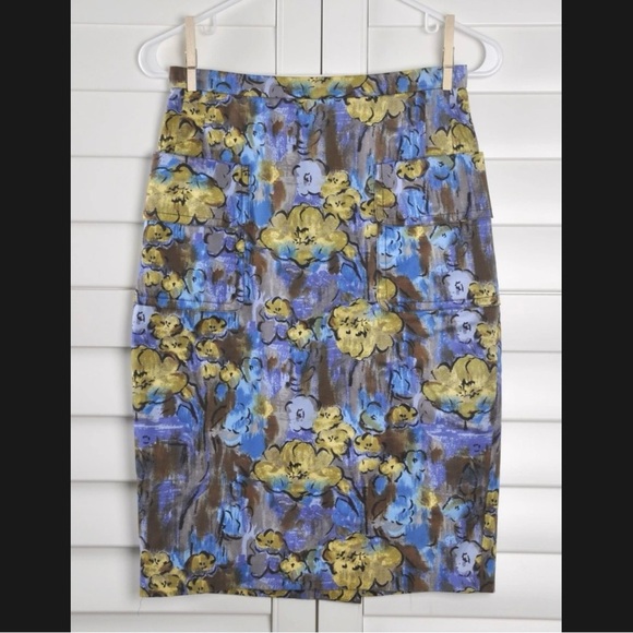 Plenty by Tracy Reese Midi Pencil Skirt Resort Wear - Picture 3 of 4